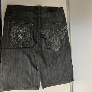 Vintage streetwear men’s jean shorts size 38